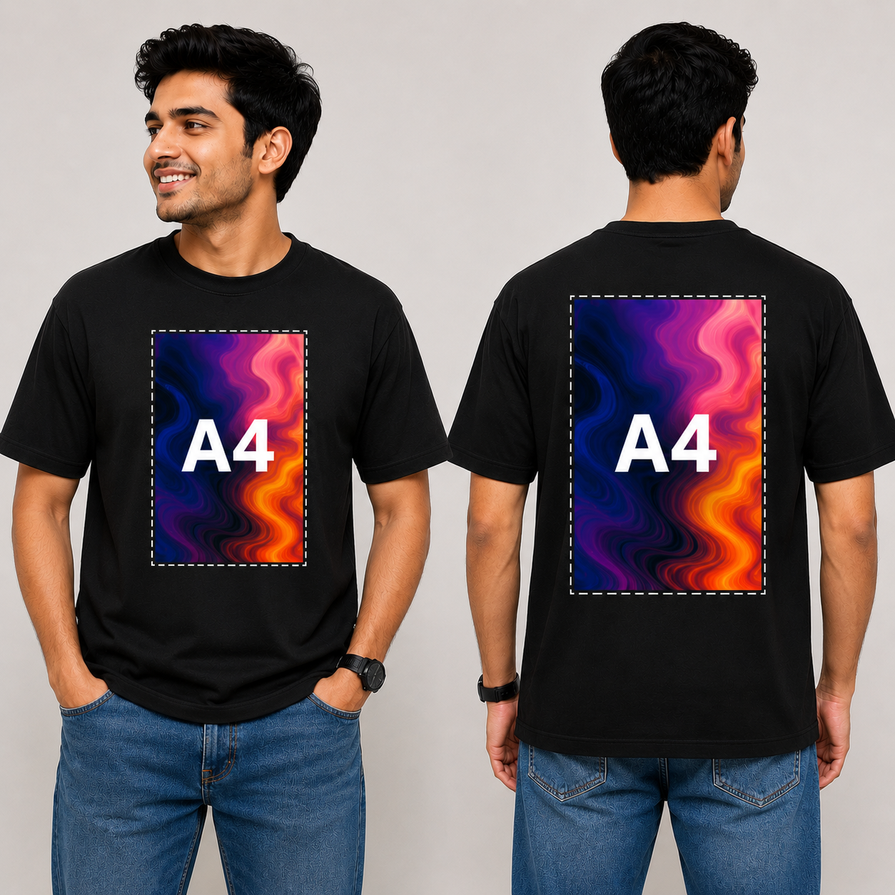 A4 DTF Printing – Front or Back